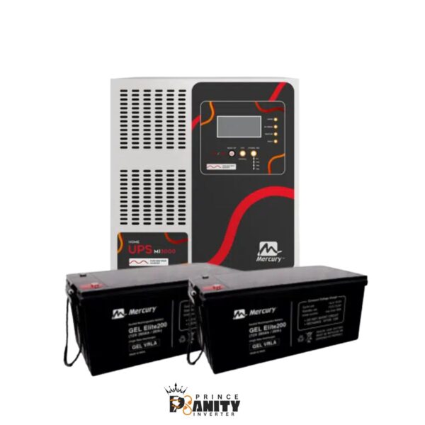 Most affordable Mercury Most affordable Mercury 3kva pure sine wave complete inverter system 2x 200ah battery