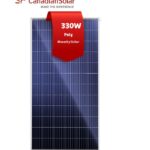 Prince Prince Sanity Solar - Most Affordable 330W Poly Long Frame Canadian Solar Panel in Nigeria with nationwide delivery with flexible payment plans