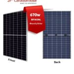 Most Affordable Canadian 670W Bifacial Solar Panels
