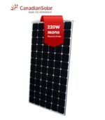 Prince Sanity Solar - Most Affordable 220W Mono Canadian Solar Panel in Nigeria with nationwide delivery