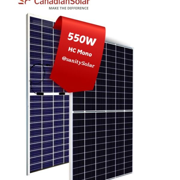 PrincePrince Sanity Solar - Most Affordable 550W HC Mono Canadian Solar Panel in Nigeria with nationwide delivery Sanity Solar - Most Affordable 330W HC Mono Canadian Solar Panel in Nigeria with nationwide delivery and flexible payment plans