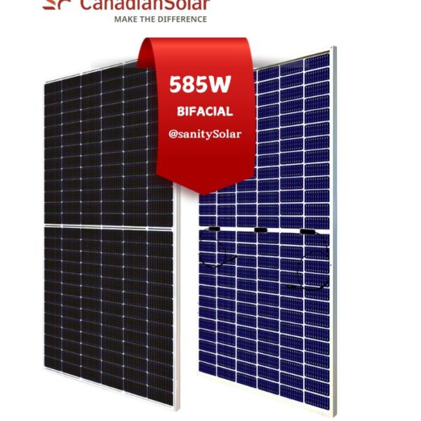 PrincePrince Sanity Solar - Most Affordable 585W Bifacial Canadian Solar Panel in Nigeria with nationwide delivery Sanity Solar - Most Affordable 330W HC Mono Canadian Solar Panel in Nigeria with nationwide delivery and flexible payment plans