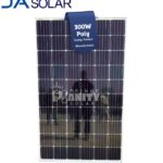 Most Affordable 300W Poly (Long Frame) JA Solar Panels in Nigeria at Prince Sanity Solar with Nationwide Delivery and flexible payment plans