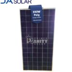 Most Affordable 330W Poly (Long Frame) JA Solar Panels in Nigeria at Prince Sanity Solar with Nationwide Delivery and flexible payment plans