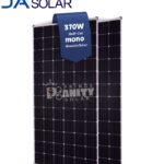 Most Affordable 370W HC Mono JA Solar Panels in Nigeria at Prince Sanity Solar with Nationwide Delivery and flexible payment plans