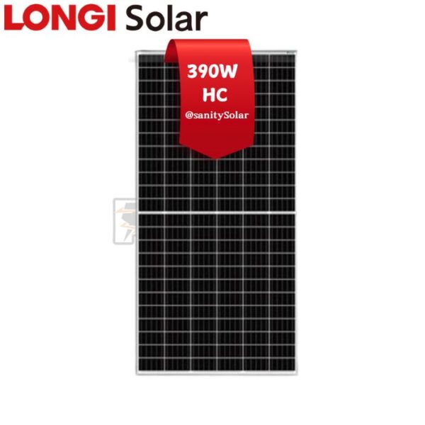 Most Affordable 390W Longi Solar Panels in Nigeria at Prince Sanity Solar - Nationwide Delivery