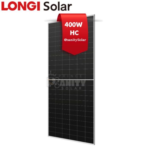 Most Affordable 400W Longi Solar Panels in Nigeria at Prince Sanity Solar - Nationwide Delivery