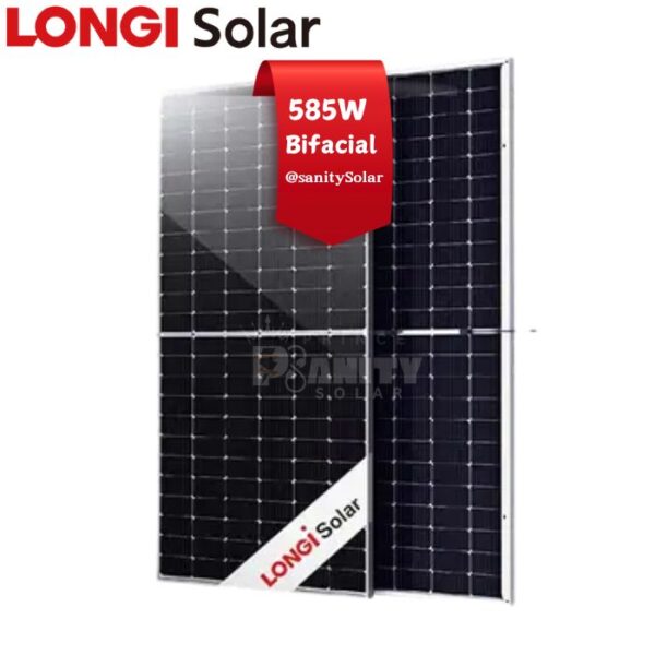 Most Affordable 585W Longi Solar Panels in Nigeria at Prince Sanity Solar - Nationwide Delivery