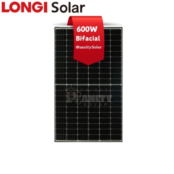 Most Affordable 600W Longi Solar Panels in Nigeria at Prince Sanity Solar - Nationwide Delivery