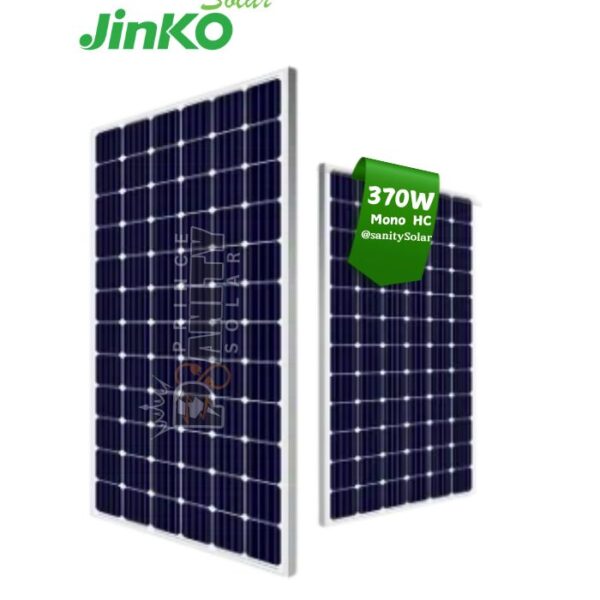 Prince Sanity Solar - Most Affordable 370W Mono Jinko Solar Panel in Nigeria with nationwide delivery and flexible payment plans
