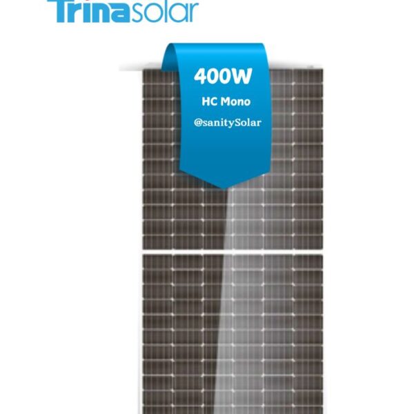 Prince Sanity Solar - Most Affordable 400W HC Trina Solar Panel in Nigeria with nationwide delivery and flexible payment plans