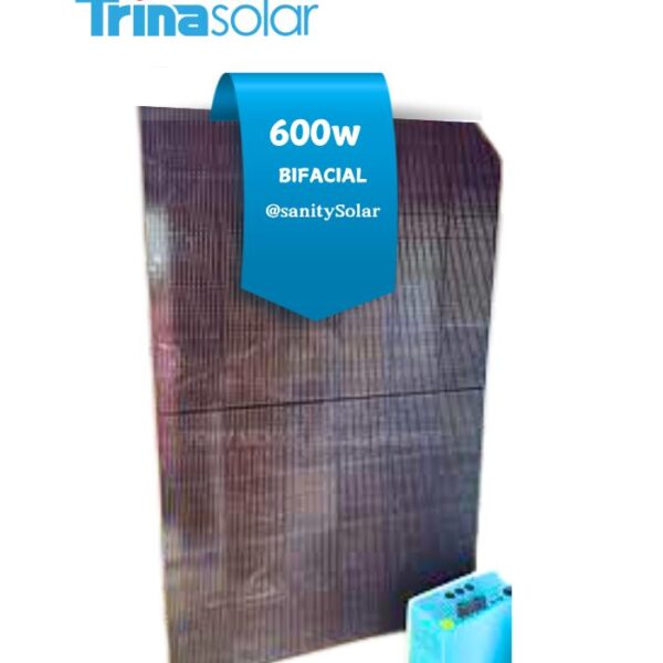 Prince Sanity Solar - Most Affordable 600W Bifacial Trina Solar Panel in Nigeria with nationwide delivery and flexible payment plans
