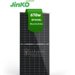 Prince Sanity Solar - Most Affordable 670W Bifacial Jinko Solar Panel in Nigeria with nationwide delivery and flexible payment plans