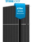Prince Sanity Solar - Most Affordable 670W Bifacial Trina Solar Panel in Nigeria with nationwide delivery and flexible payment plans